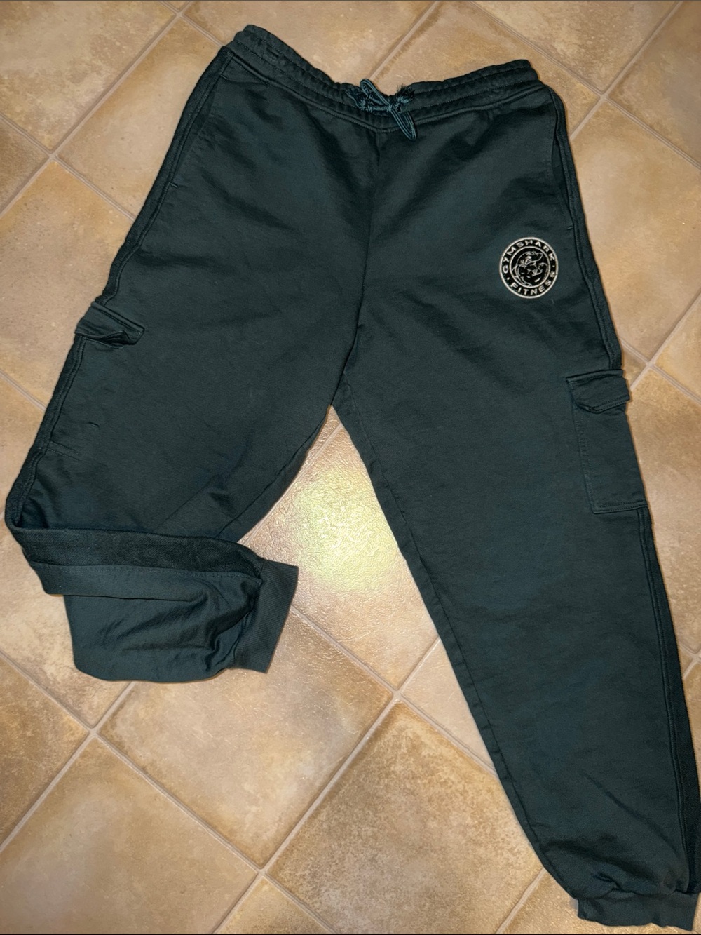 Gym shark cargo joggers NWOT